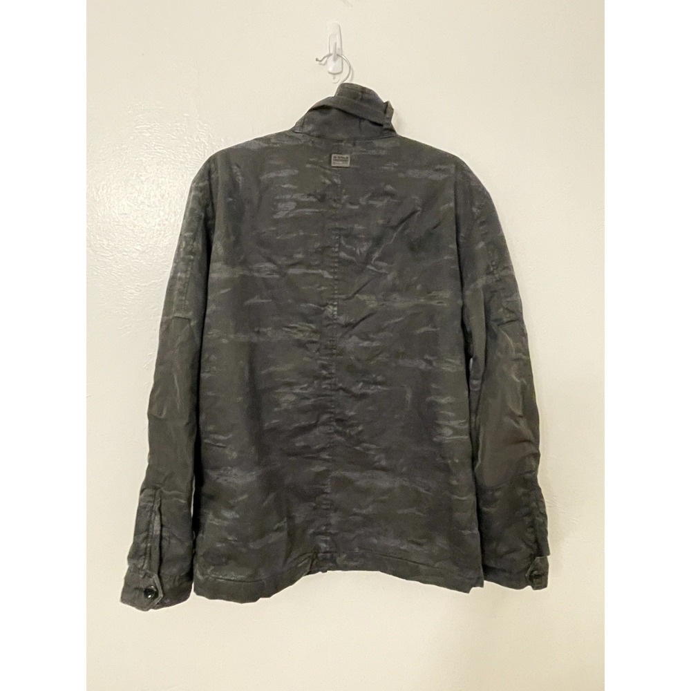 G-Star‎ Raw Ospak Quilted Overshirt Camo Military Jacket Grey Mens Size M - Picture 2 of 10